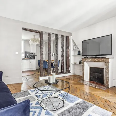Bnbnova - Le Marais & Place De La Republique - 2br Appartamento *